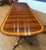 Traditional Georgian Style Multi-Banded Mahogany Dining Table by Leighton Hall - Showroom Sample For Sale - Image 3 of 16