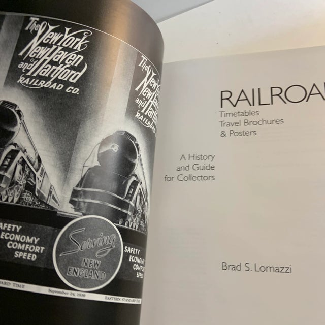 Art Deco 1995 Railroad Timetables, Travel Brochures and Posters Book For Sale - Image 3 of 13