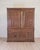 19th Century Italian 19th Century Walnut Bookcase with Architectural Design For Sale - Image 5 of 13