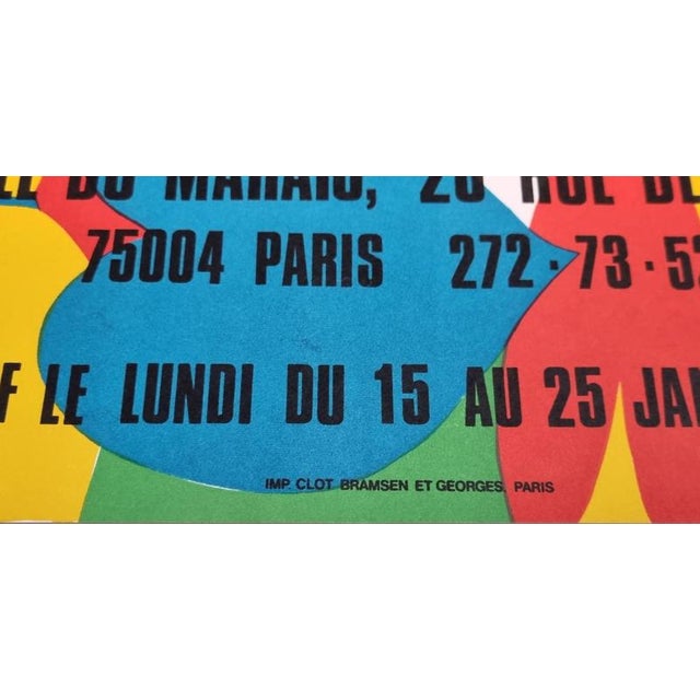 Modern Gérard Fromanger, Jacques and Pierre Prévert, Lithograph, 1976 For Sale - Image 3 of 4