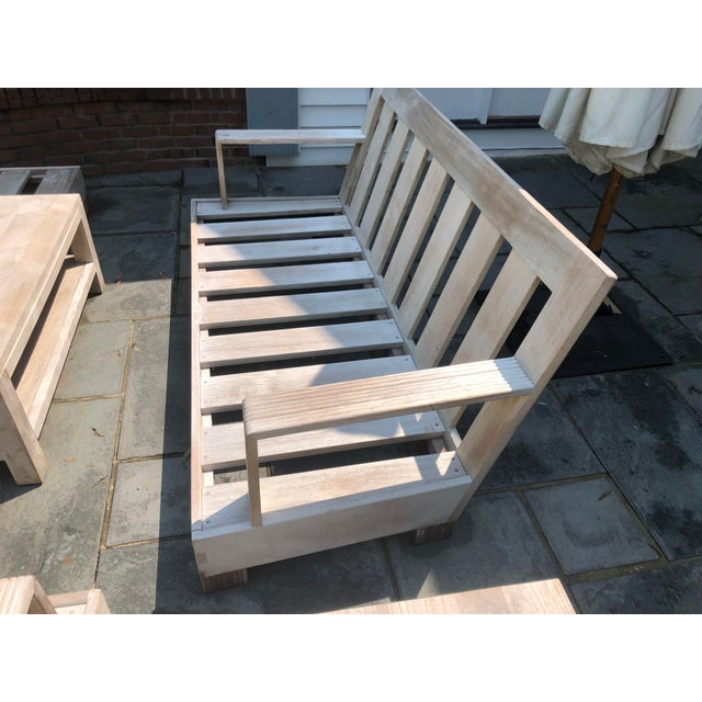 Sutherland Reeded Teak Outdoor Living Room Set | Chairish Sutherland Reeded Teak Outdoor Living Room Set | Chairish on Outdoor Living Room Set id=93199
