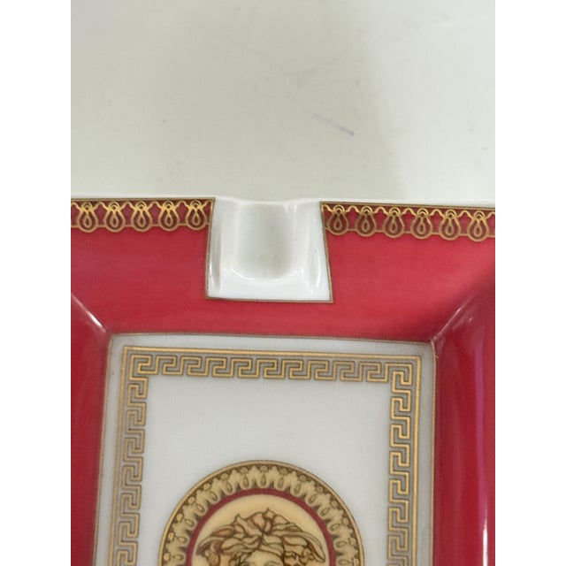 Asian Dream Ashtray by Versace for Rosenthal, 2000s, in Flawless conditions. Designed from 2000 This piece has an...