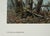 Broken Solitude - Whitetail Deer by Larry Zach Deer in Fall Forest -Signed Print 1992 For Sale - Image 4 of 4