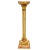 Vintage Classical Venetian Cream and Red Pedestal Columns - A Pair For Sale In San Diego - Image 6 of 12