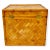 Dixie Furniture Co. Vintage 1970s Chinoiserie Bamboo and Woven Wicker Chest / Trunk / Storage Box With Brass Hardware For Sale - Image 4 of 13