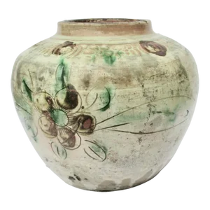 Joseon Dynasty Storage Jar Antique Ceramic Circa 18th Century