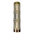 Vintage Hollywood Regency Roman Empire Style Cylinder Tole Bronze Wall Sconce, Milk Glass. For Sale