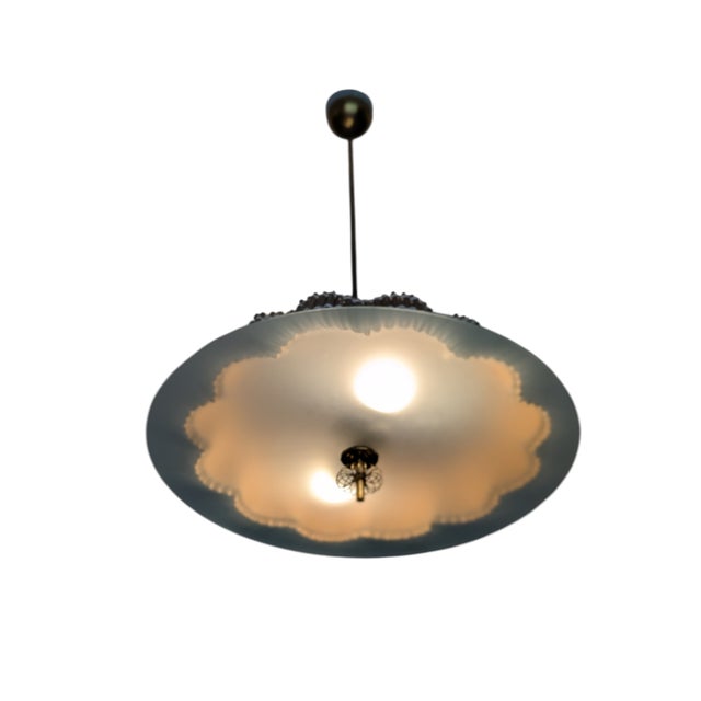 Pendant Light by Paavo Tynell for Idman Oy, Finland, 1950s For Sale - Image 10 of 18