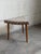 Vintage Danish Mid Century Modern Teak Corner Ottoman Stool For Sale In Los Angeles - Image 6 of 9