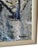 MCM Signed Geometric Abstract Small Oil Painting on Board For Sale - Image 4 of 6