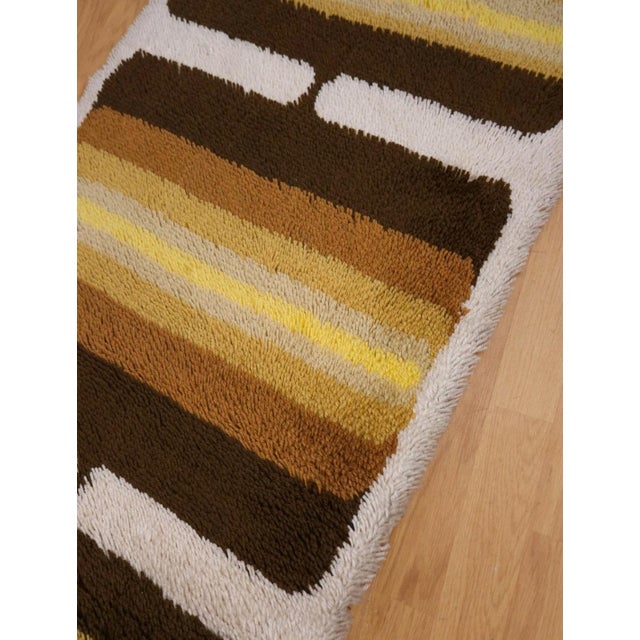 Mid-Century Modern Mid-Century Modern German Rug from Schaeffler, 1970s For Sale - Image 3 of 9