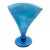 Vintage Stretch Glass Iridescent Fan Vase by Fenton For Sale