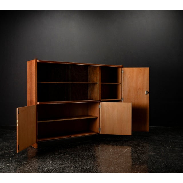Art Deco Cabinet in Walnut by Bruno Paul for Veb Deutsche Werkstätten Hellerau, 1930s For Sale - Image 11 of 18