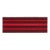 Sample - Schumacher X Miles Redd Military Stripe Tape in Red on Burgundy For Sale