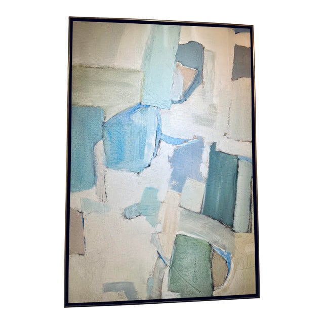 Abstract Modern Elder Giclee on Canvas Framed Print For Sale
