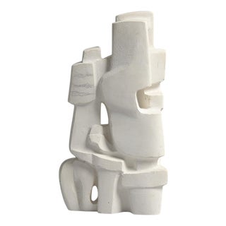 Jan Keustermans, Abstract Sculpture, Plaster For Sale
