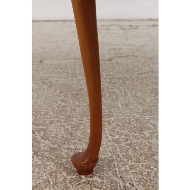 Bench Made Hand Crafted Mahogany Tea Table For Sale - Image 13 of 14