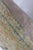 Persian Antique Zabihi Collection Persian Blue Tan Kerman Rug Pillow - 1'4" x 1'4" For Sale - Image 3 of 4