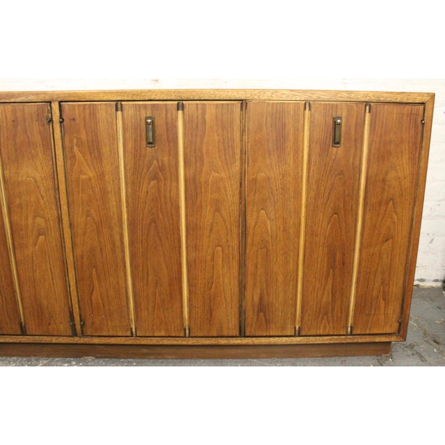 Mid 20th Century Walnut Credenza From Broyhill's Modern Classic Collection For Sale - Image 14 of 18