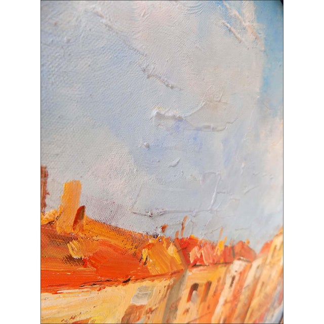 Late 20th Century Large Original Painting of Venice by Florida Artist K Hillman Chairish