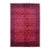 Afghan Turkmen Waziri Wool Rug 6’4” X 9’9” For Sale
