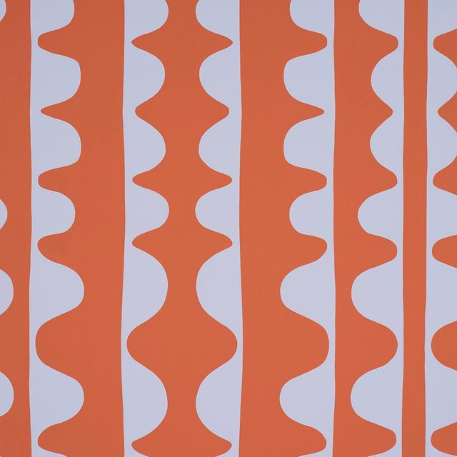 SAMPLE - Schumacher X Hadiya Williams Drift Wallpaper In Currant For Sale