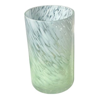 1960s Cenedese Art Glass Vase Murano Italy Mid Century Modern For Sale