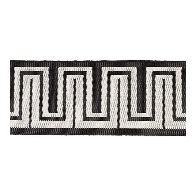 Schumacher Zeus Indoor/Outdoor Tape, Black For Sale