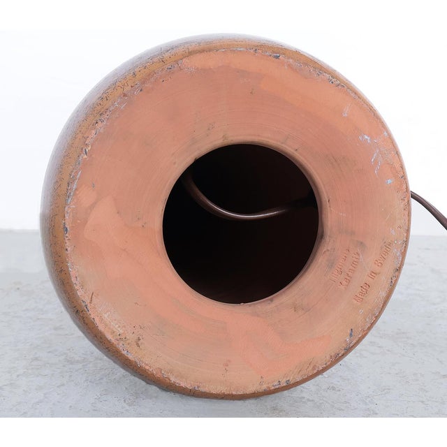 Vintage Ceramic Floor Lamp by M. Zawadzki for Tilgmans Sweden, 1965 For Sale - Image 15 of 17