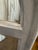 Gray Finish French Mirror For Sale - Image 4 of 4
