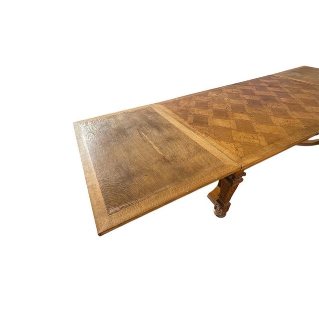 Dining Table in Oak For Sale - Image 12 of 13