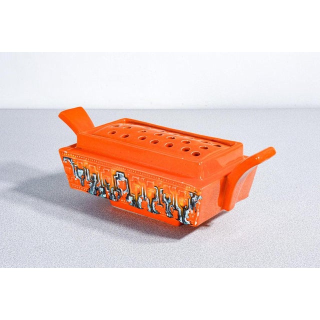 Ceramic and polychrome enamel incense burner designed by roberto rigon. Italy, 1960s. Origin italy. Period 1960s. Designer...