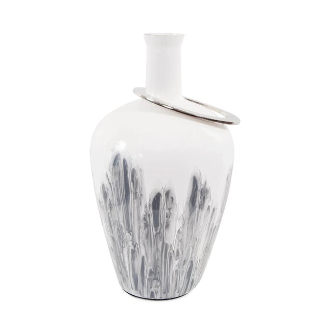 Modern The Albrecht Thin Necked Glass Vase, Medium For Sale - Image 3 of 10