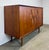 Mid Century Modern Walnut, Cane & Brass Credenza / Media Stereo Cabinet Restored For Sale - Image 12 of 12