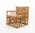Mid-Century Bamboo and Rattan Armchairs attributed to Vivai del Sud, Italy, 1970s, Set of 2 For Sale - Image 9 of 16