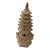 Chelsea House Small Pagoda Sculpture With Gold Accents For Sale