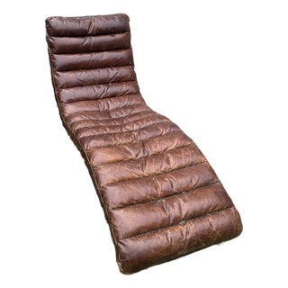 Vintage Restoration Hardware Oviedo Chaise Lounge For Sale