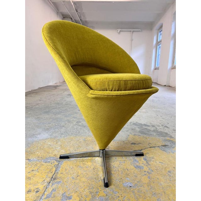Yellow Cone Chair by Verner Panton For Sale - Image 11 of 11