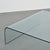 Ghost Curved Glass Coffee Table from Fiam, 1980s For Sale - Image 4 of 12