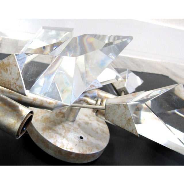 Fine Art Handcrafted Lighting 902250 Foret 3 Light 27" Tall Wall Sconce - Silver For Sale - Image 9 of 12