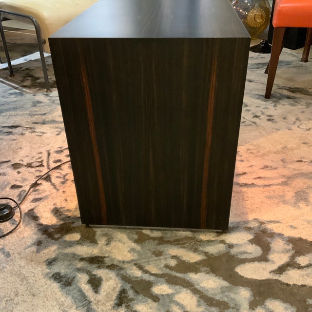 Wood Pair of Macassar Side Table David Linley Attributed For Sale - Image 7 of 9