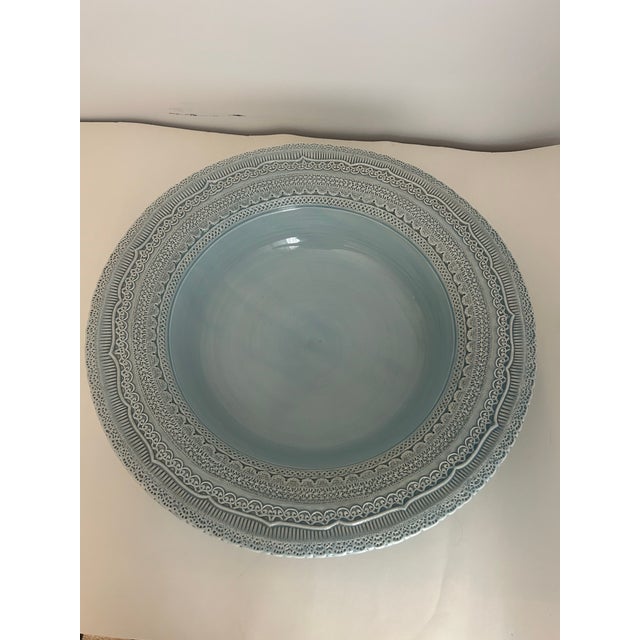 Arte Italica Large Bowl Merletto Style. For Sale - Image 4 of 5