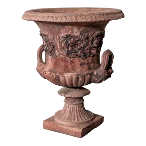 Antique Cast Stone Planter