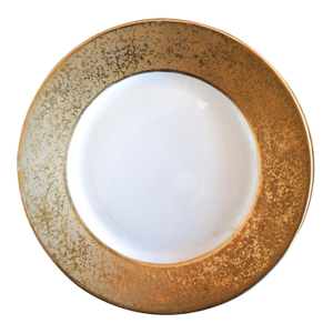 Antique Hutschenreuther Selb LHS Bavaria Gold Crest Salad Plates - Set of 4