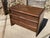 Vintage Veneer Chest of Drawers in Elm Wood, 1970s For Sale - Image 4 of 18