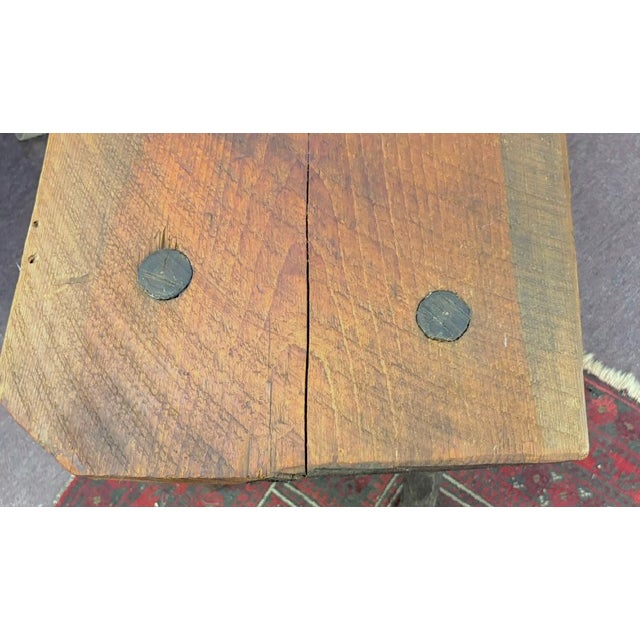 Handcrafted Live Edge Wood Table or Bench For Sale - Image 12 of 12