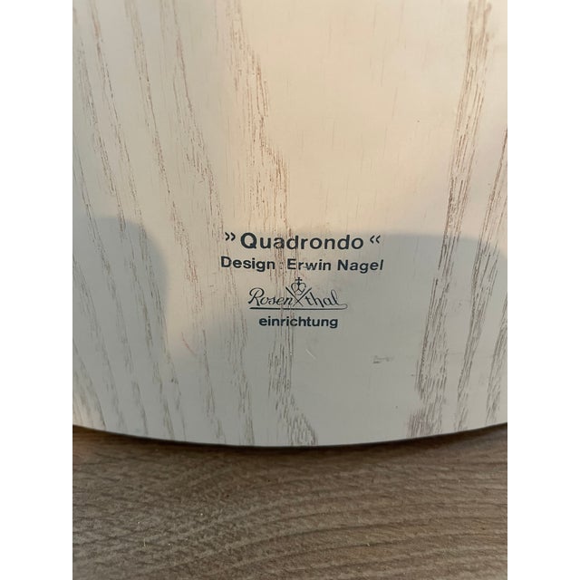 1980s Quadrondo Dining Table by Erwin Nagel for Rosenthal For Sale - Image 10 of 12