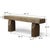 Farmhouse Vintage Console Table - Heritage Timber Beam - Natural Wood For Sale - Image 3 of 10