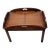 1960s Butler Solid Mahogany Coffee Table Chippendale Style, Tray For Sale - Image 12 of 17