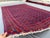 Tribal Mushwani Red and Blue Andkhoy Hand-Knotted Wool Rug - 6'4" X 9'11" For Sale - Image 3 of 11